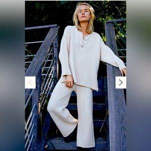 New sweater set from free people. Brand new and never been used.